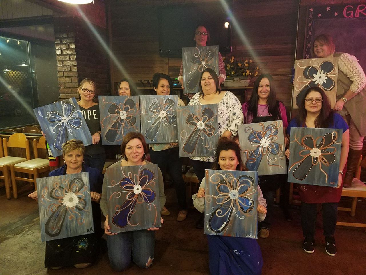 Crazy Canvas at Grumps Cleburne